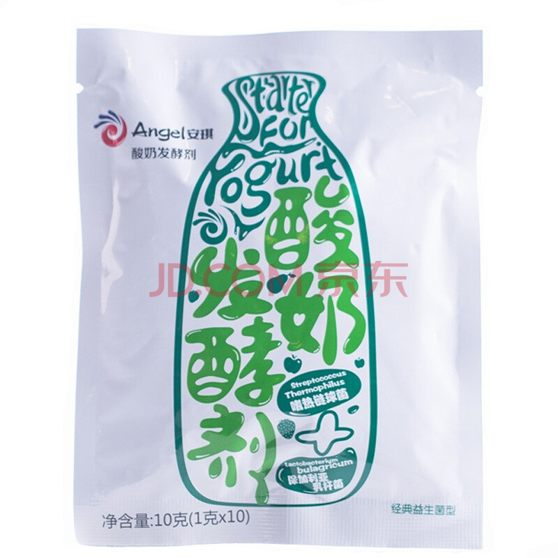 【京东超市】安琪(angel)酸奶发酵剂经典益生菌型1g/袋*10