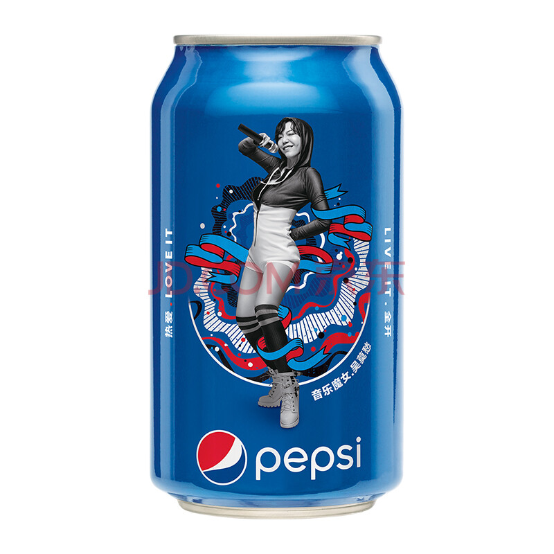 百事可乐 可乐型汽水 330ml*24罐(新老包装随机发货)