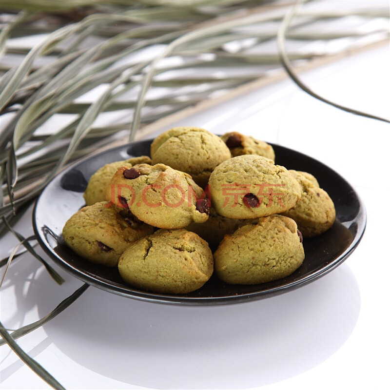 格力高 巧心柔抹茶味热加工糕点 80g