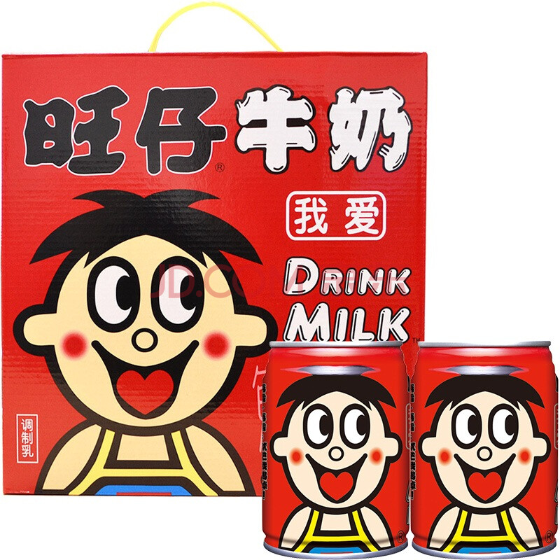 旺旺 旺仔牛奶 原味 (铁罐装礼盒) 245ml*12