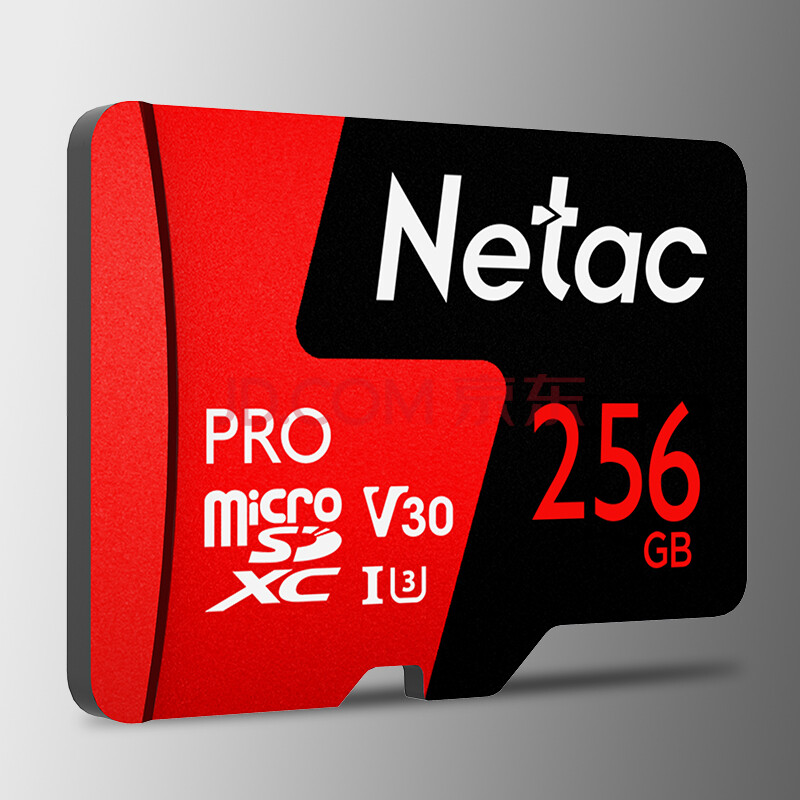 朗科(netac)256gb tf(microsd)存储卡 u3 c10 v30 4k 行车记录仪&监控