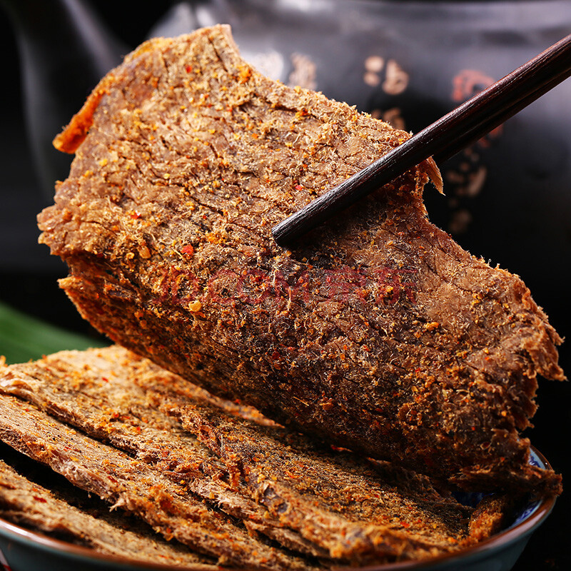 百草味 五香味原切牛肉片50g/袋 肉干肉脯 牛肉干肉类熟食休闲食品