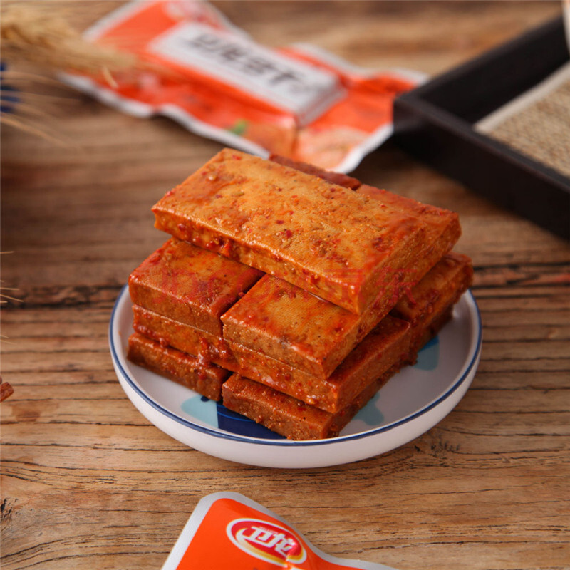 【京东超市】卫龙 豆干 香辣味 250g/袋