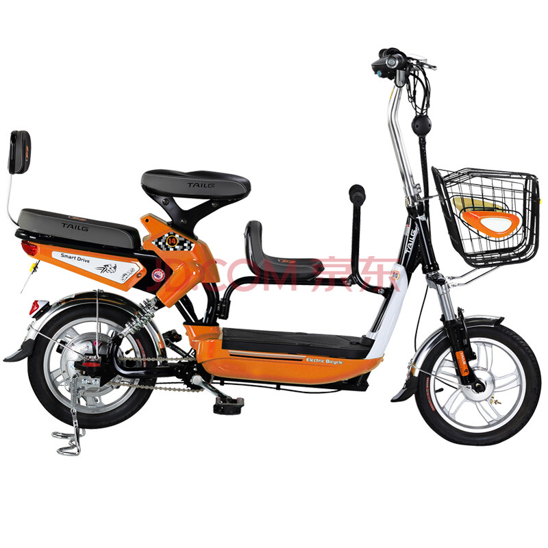 台铃(tailg) 电动自行车子母车 48v锂电14寸助力车 tdt173z小慈铃阳光