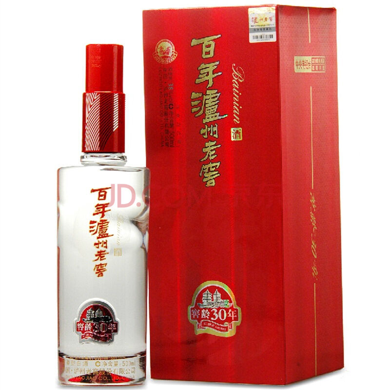 【京东超市】泸州老窖 窖龄30年 38度 浓香型白酒 500ml×6瓶 整箱装