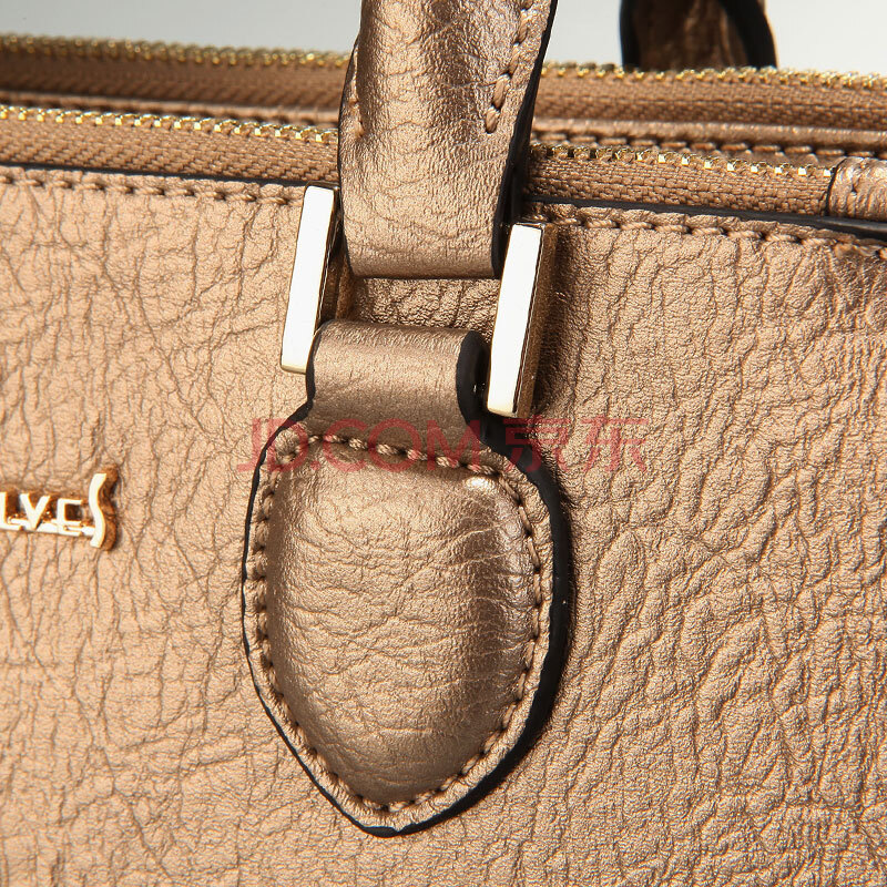 七匹狼 septwolves 女包新款时尚潮流简约百搭女士手提包单肩包 枪色