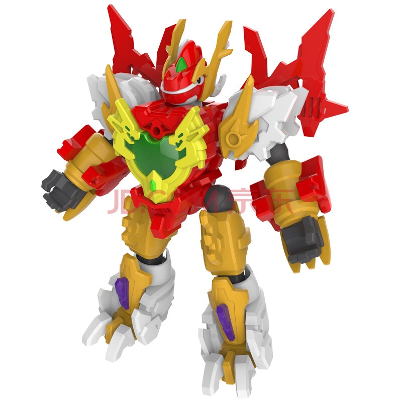 百逸动漫(baiyi)斗龙战士4 9寸重甲兽龙 雷吉兽龙