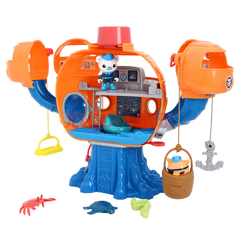 【京东超市】海底小纵队 (octonauts) 益智玩具 欢乐章鱼堡 t7016