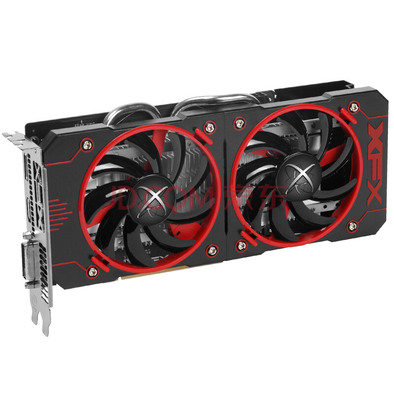 讯景(xfx)rx 460 4g 黑狼版 1220mhz/7ghz 128bit gddr5 显卡