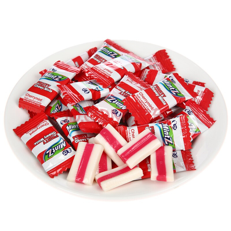 【京东超市】印尼进口 mintz(mintz)樱桃味软糖 115g