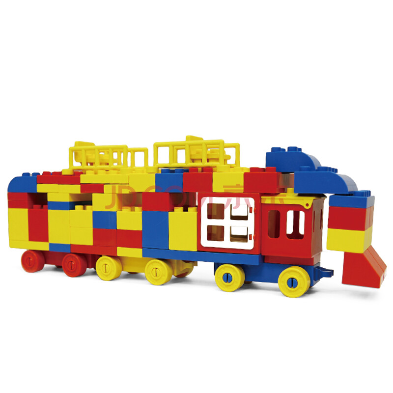 【京东早教】优彼(ubbie)积木 大颗粒139片装 多种造型创意拼装 儿童