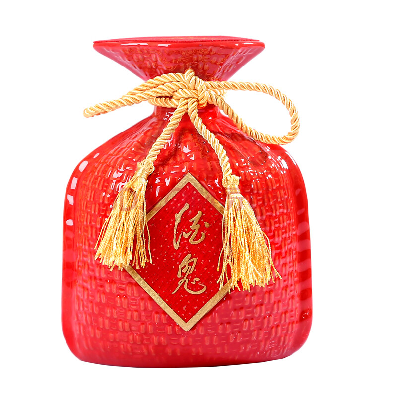 酒鬼 酒鬼酒 52度红坛 450ml*6瓶 整箱装