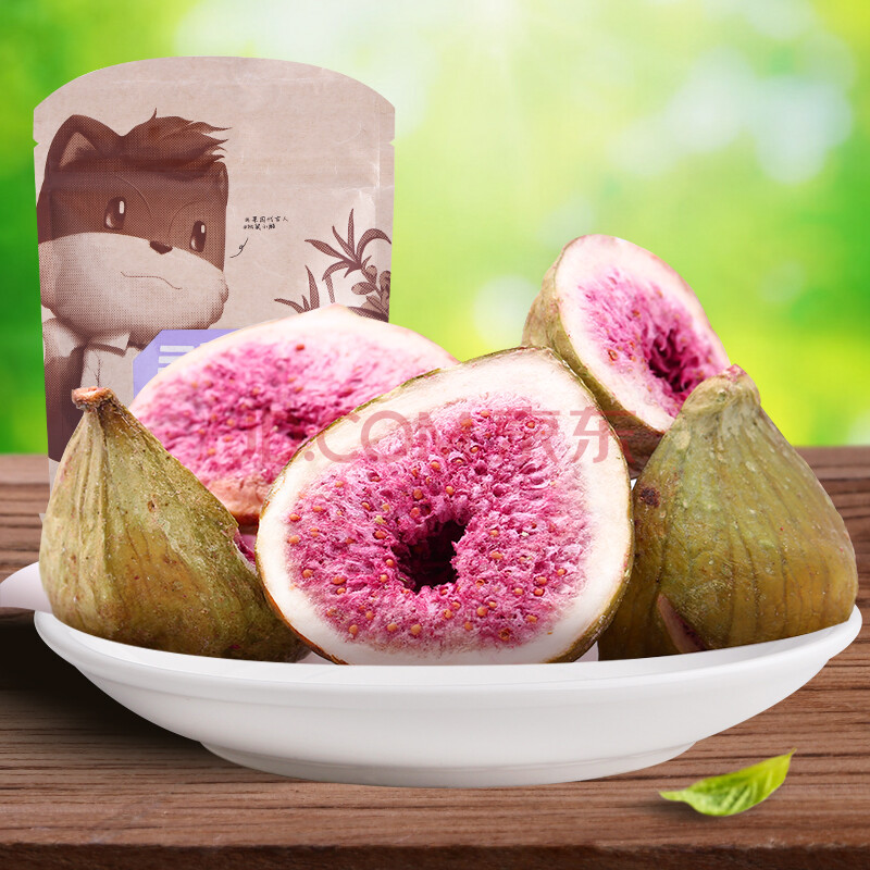 【京东超市】三只松鼠休闲零食果脯蜜饯冻干无花果30g