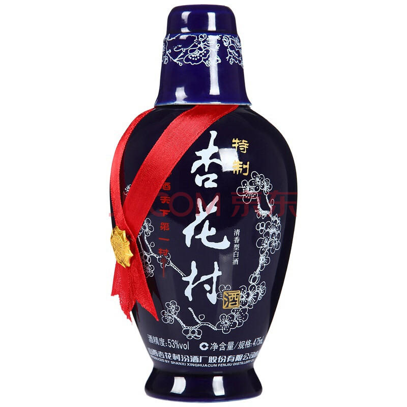 2010-2013年生產 藍瓷杏花村酒 53度 475ml 商品價格:49