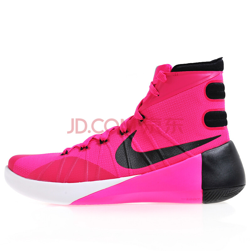 耐克nike男子篮球鞋 hyperdunk 2015 ep 篮球鞋 749562-606 粉色/黑