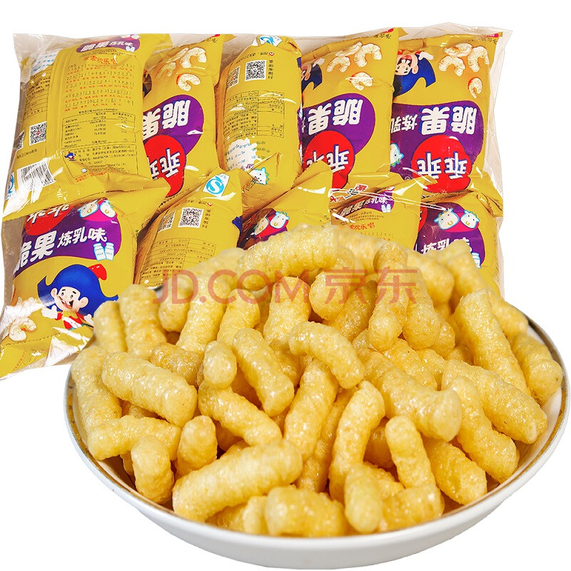 【京东超市】乖乖 脆果炼乳味 14g*10/袋