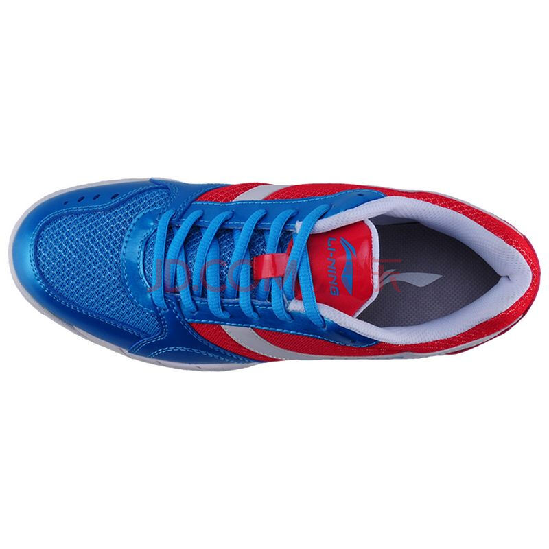 李宁lining 乒乓球鞋男款 超轻透气运动鞋 aptk001-3 夏海蓝39.5 us7