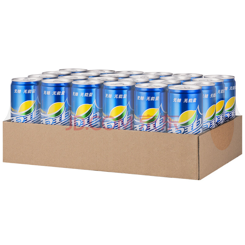 雪碧 零卡 sprite zero 汽水饮料 碳酸饮料 无糖无能量 330ml*24 摩登