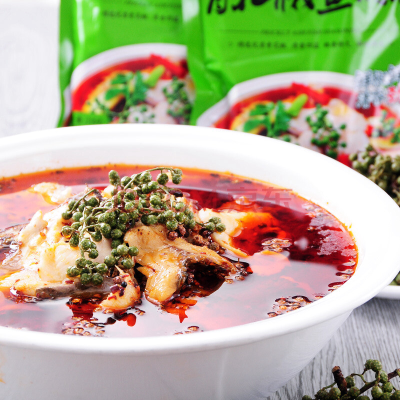 四川特产 好人家 川菜系列 青花椒鱼调料210g