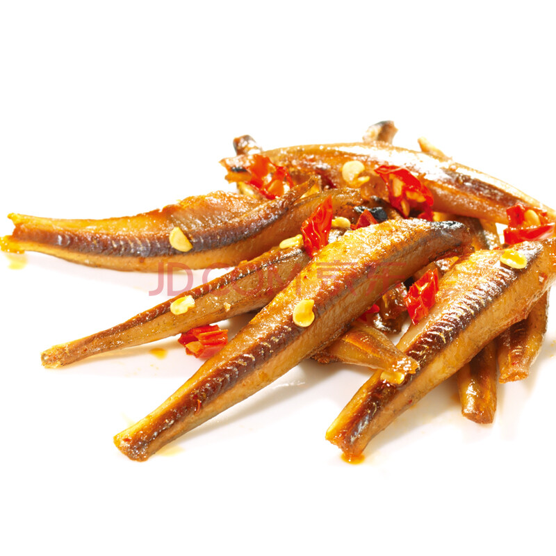 【京东超市】乡乡嘴 肉干肉铺 小鱼仔小汁鱼鱼片 酱汁味 168克/袋