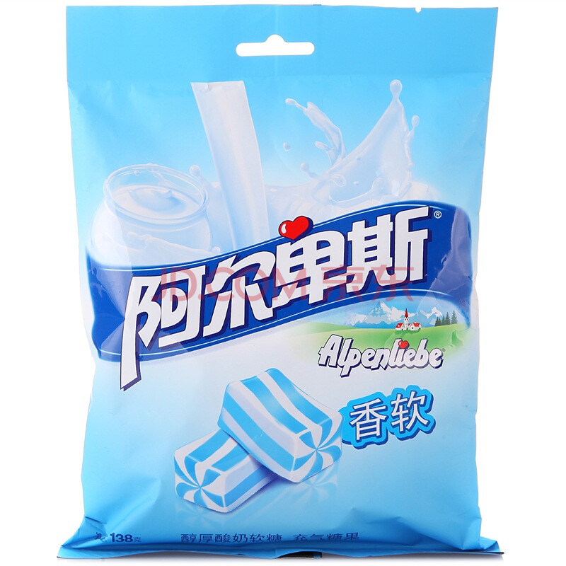 阿尔卑斯醇厚酸奶软糖138g(新老包装随机发售)
