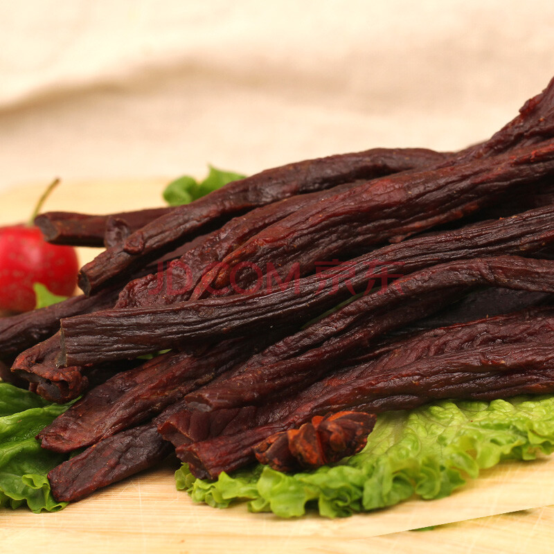 草原旭日 休闲零食肉干肉脯内蒙古特产手撕风干牛肉干清真牛肉干散干