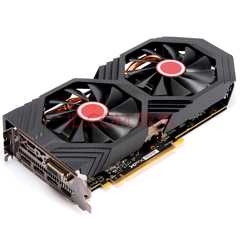 讯景(xfx)rx 580 8g 黑狼版 1366mhz/8ghz-1386mhz/8.