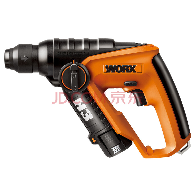 威克士(worx)12伏轻型充电电锤wx382.