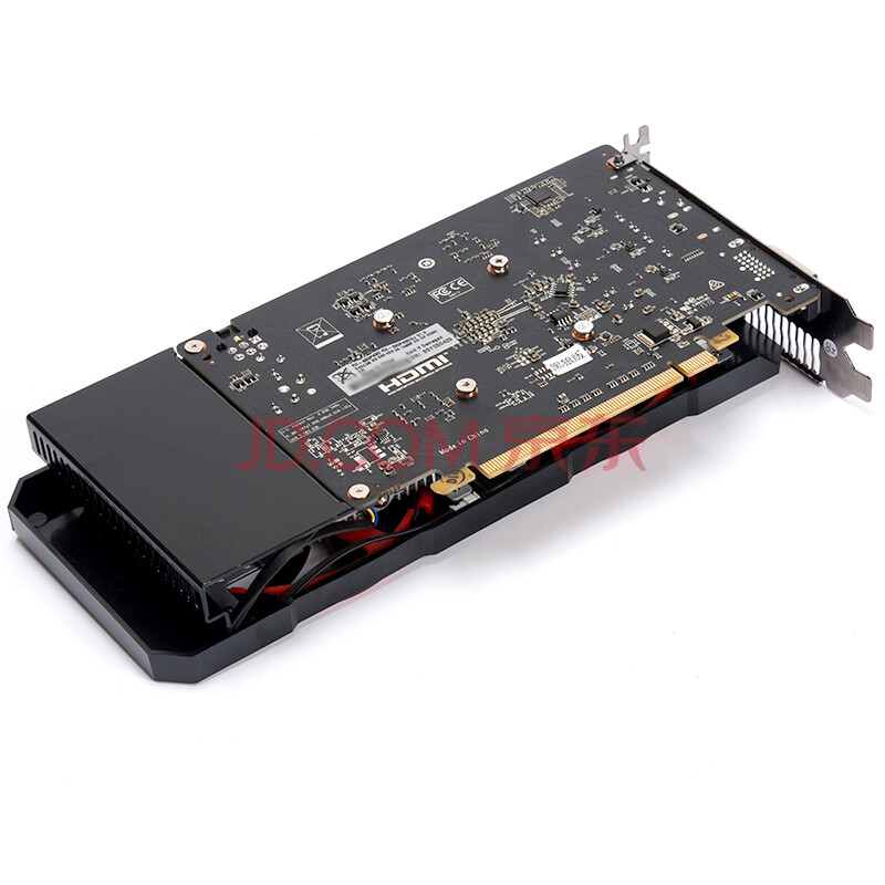 讯景(xfx)rx 560 4g d5 黑狼版 1295/7000mhz 128bit gddr5 显卡