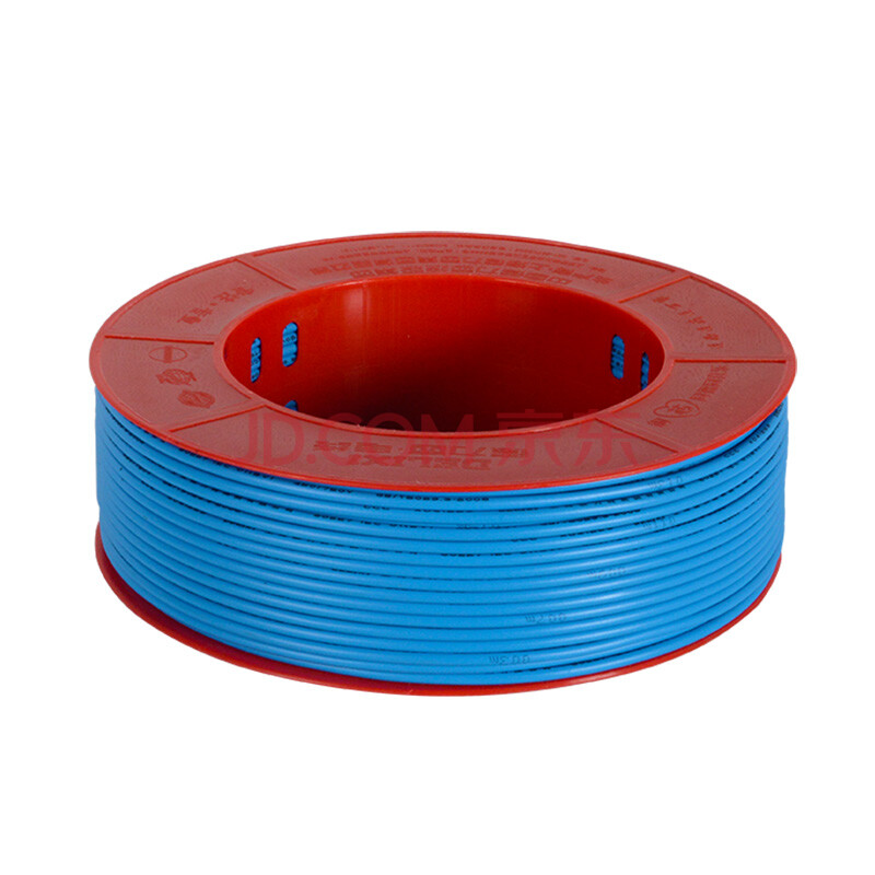 德力西(delixi)电线电缆 bv6平方 单芯单股铜线 家装家用铜芯电线进户