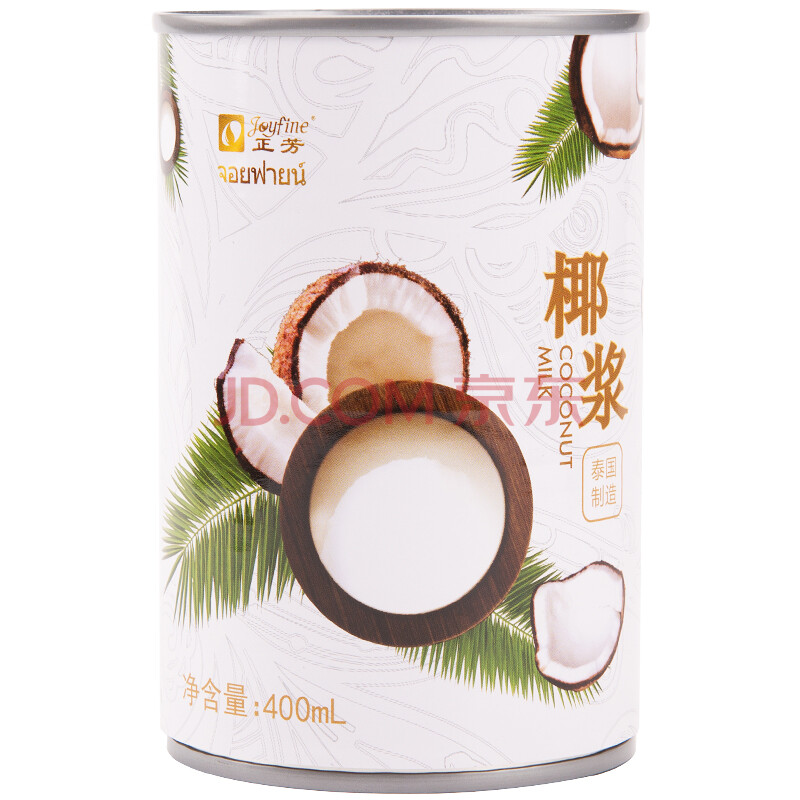 泰国进口 正芳椰浆 400ml 西米露甜品烘焙咖喱原料