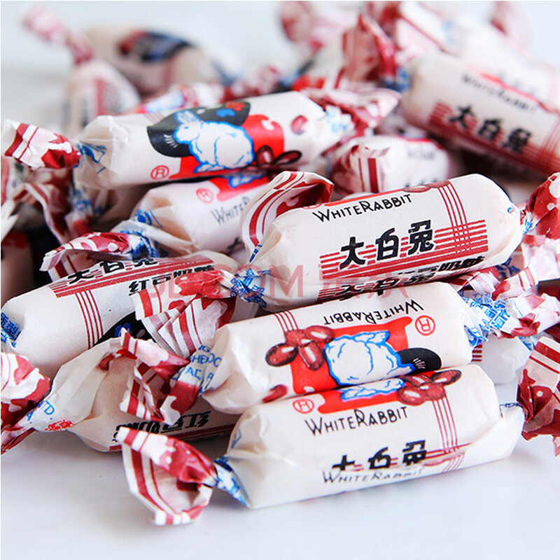 大白兔 红豆味奶糖 227g/袋