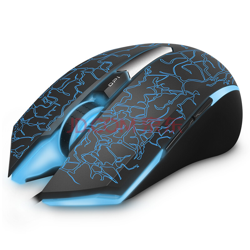 雷柏(rapoo) v18 电竞鼠标 游戏鼠标 吃鸡鼠标 有线鼠标 笔记本鼠标