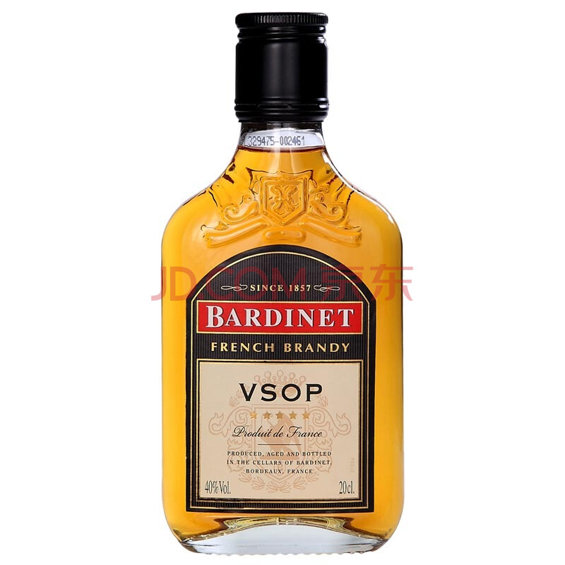 必得利(bardinet)洋酒 vsop 白兰地 200ml