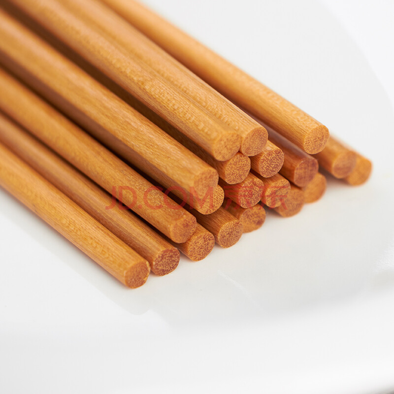 筷乐(kuaile)芸香木中华筷子套装上方下圆饭筷子10双装 1083