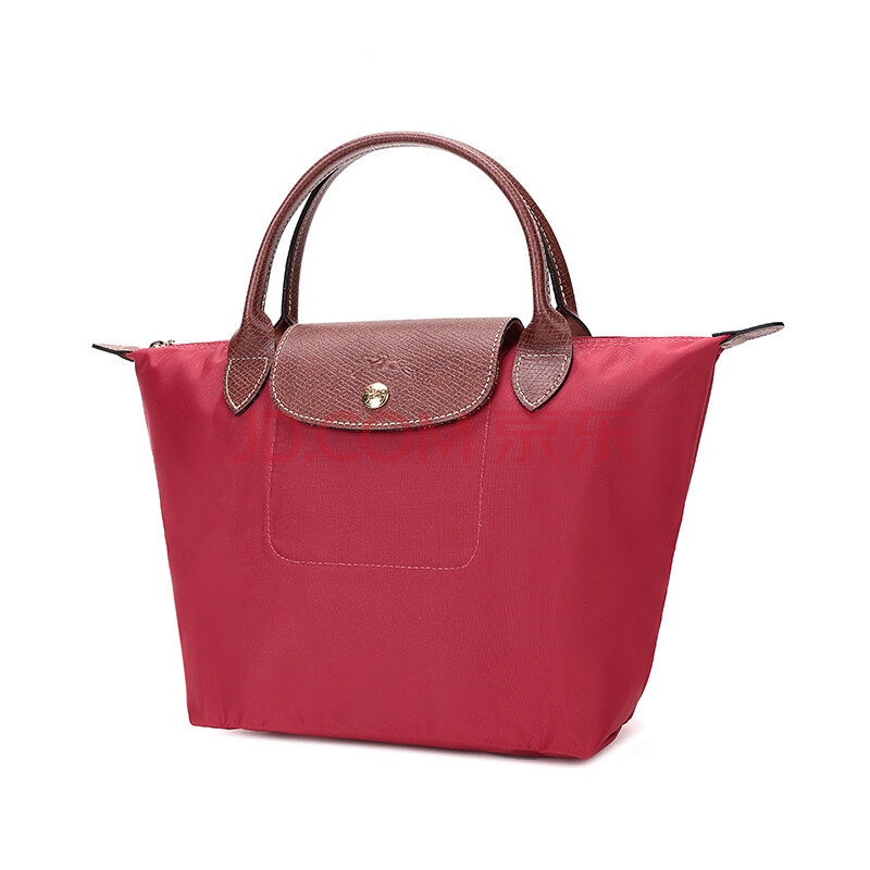 longchamp 珑骧 女士红色织物手提包 1621 089 545