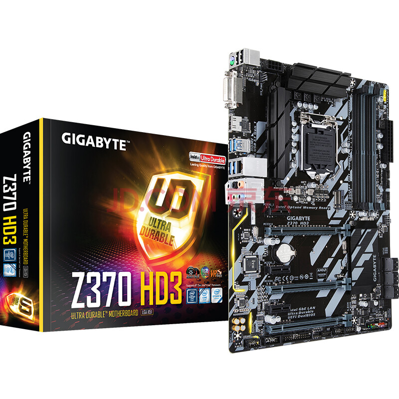 技嘉(gigabyte)z370 hd3 主板 (intel z370/lga 1151)