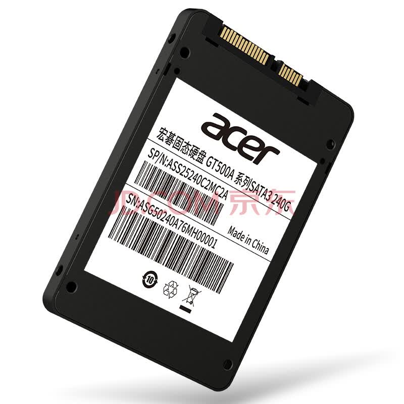 宏碁(acer) gt500a sata3 240g ssd 固态硬盘