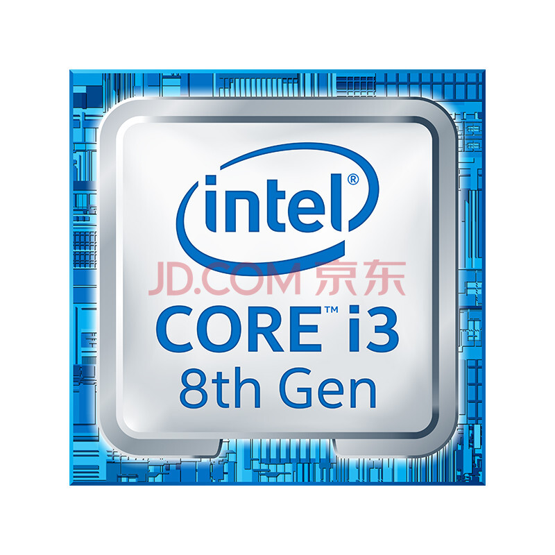 英特尔(intel) i3 8100 酷睿四核 盒装cpu处理器