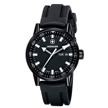 wenger 威戈 commando black 突击队员系列石英男表 白色 - 京东触屏