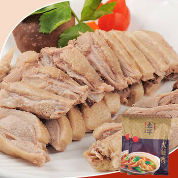 金字金华火腿 江南美食 火腿鸭1200g(600gx2袋) 浙江特色风味