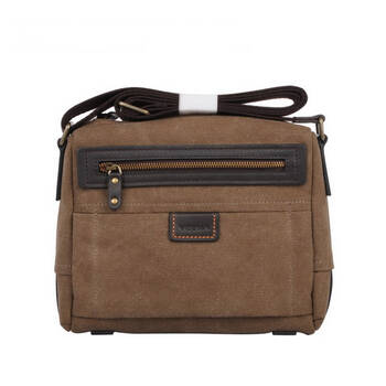 马度加vodka 商务休闲 男士 单肩斜跨 两用包 韩国进口牛仔布配头层粒