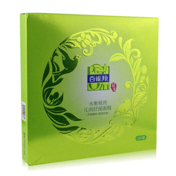 百雀羚 面膜 水嫩精纯沁润舒缓面膜30mlx5片