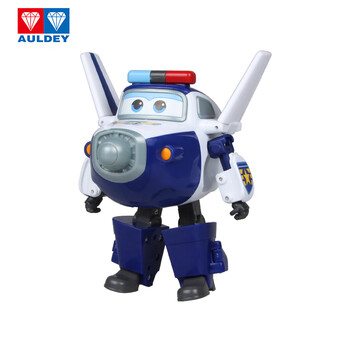 奥迪双钻(auldey)超级飞侠玩具大变形机器人-包警长 儿童玩具男女孩