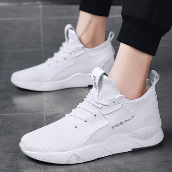 内增高男鞋10cm8cm6cm隐形增高鞋男夏季百搭小白鞋休闲运动潮鞋子 836