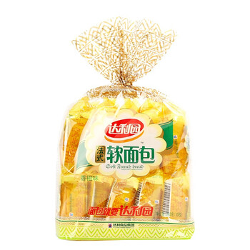 达利园 法式软面包200g*15包整箱 早餐面包休闲零食点心 香橙味