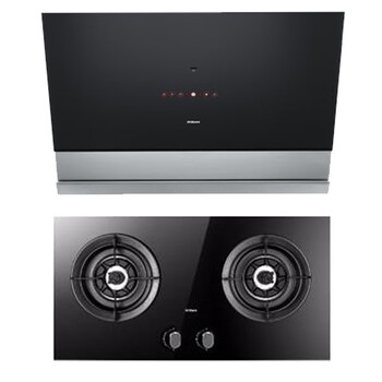 老板(robam)侧吸式 大风压 大吸力 抽油烟机燃气灶套装 5702s 9b92(线