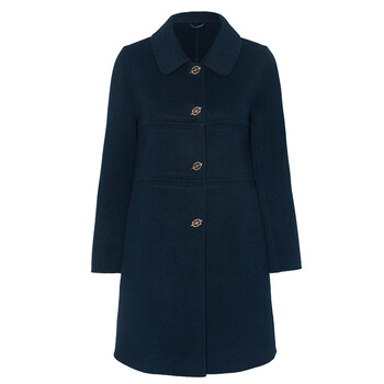 季德纳(g·tenna)kf82021 女士羊毛大衣 暗普兰 m