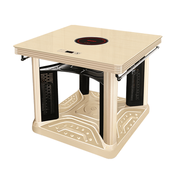焱魔方 电暖桌正方形取暖桌节能烤火桌烤火炉家用取暖器多功能电暖炉