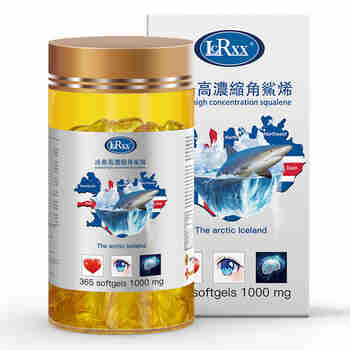 LCRXX澳大利亚角鲨烯软胶囊 提高缺氧耐受力深海鱼油鱼肝油DHA成人中老年人抗疲劳进口 角鲨烯鱼肝油胶囊365粒1000mg